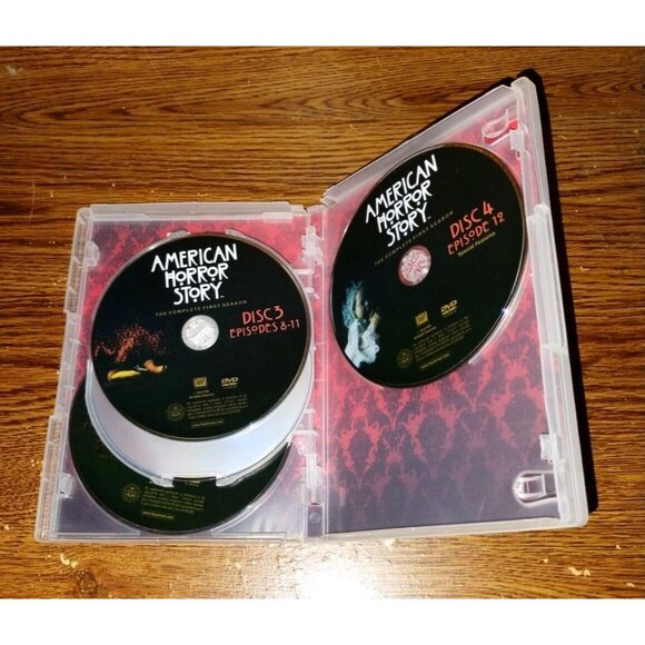 American Horror Story: The Complete First Season (DVD, 2012, 4-Disc Set) - Picture 5 of 6